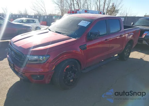 2021 Ford Ranger Lariat from USA, damaged, VIN 1FTER4FH7MLD79020